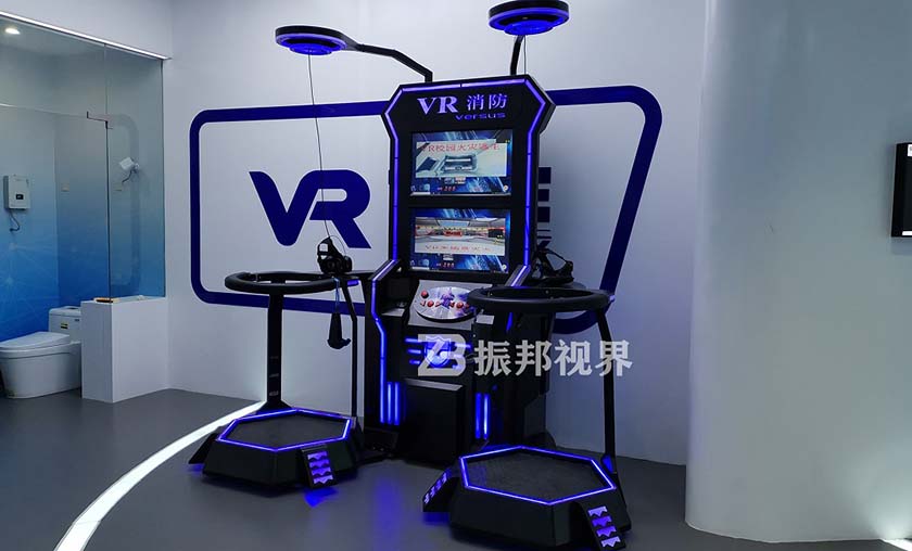 科普館中的VR消防展項